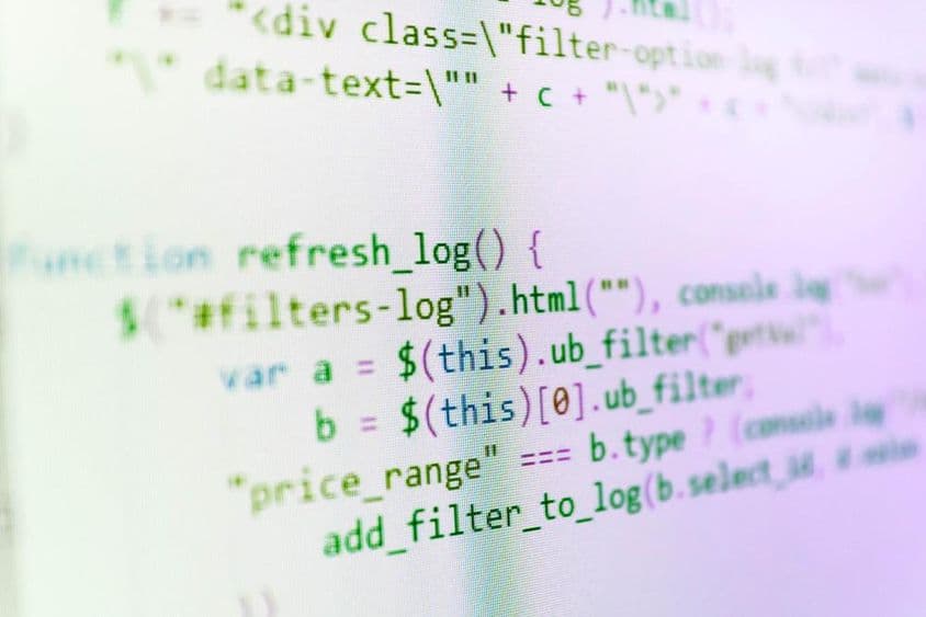 PC monitoron program kód.