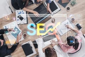 SEO koncepció javítása SEO láthatóság.