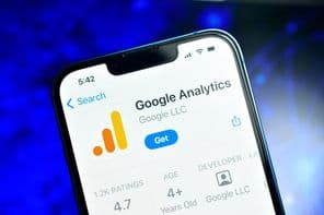 Google analitikai alkalmazás okostelefonon-
