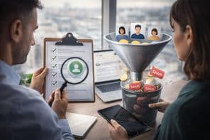 Spammentes lead szűrés munkahelyen.