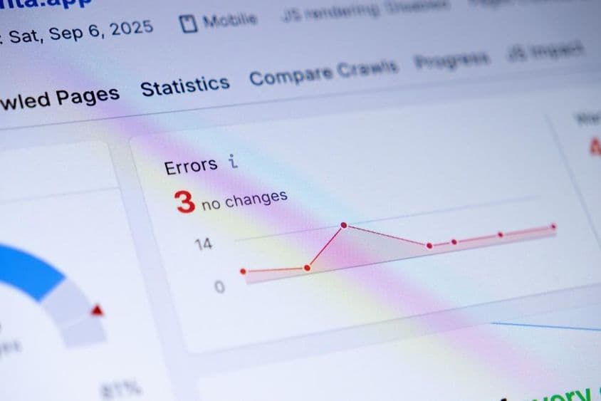 A webes elemzési irányítópult statisztikái